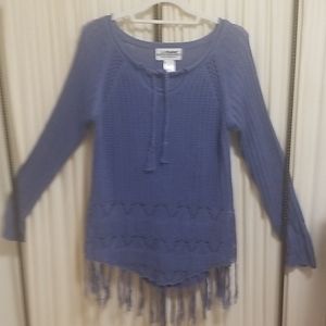 BACK IN THE SADDLE SWEATER with FRINGE